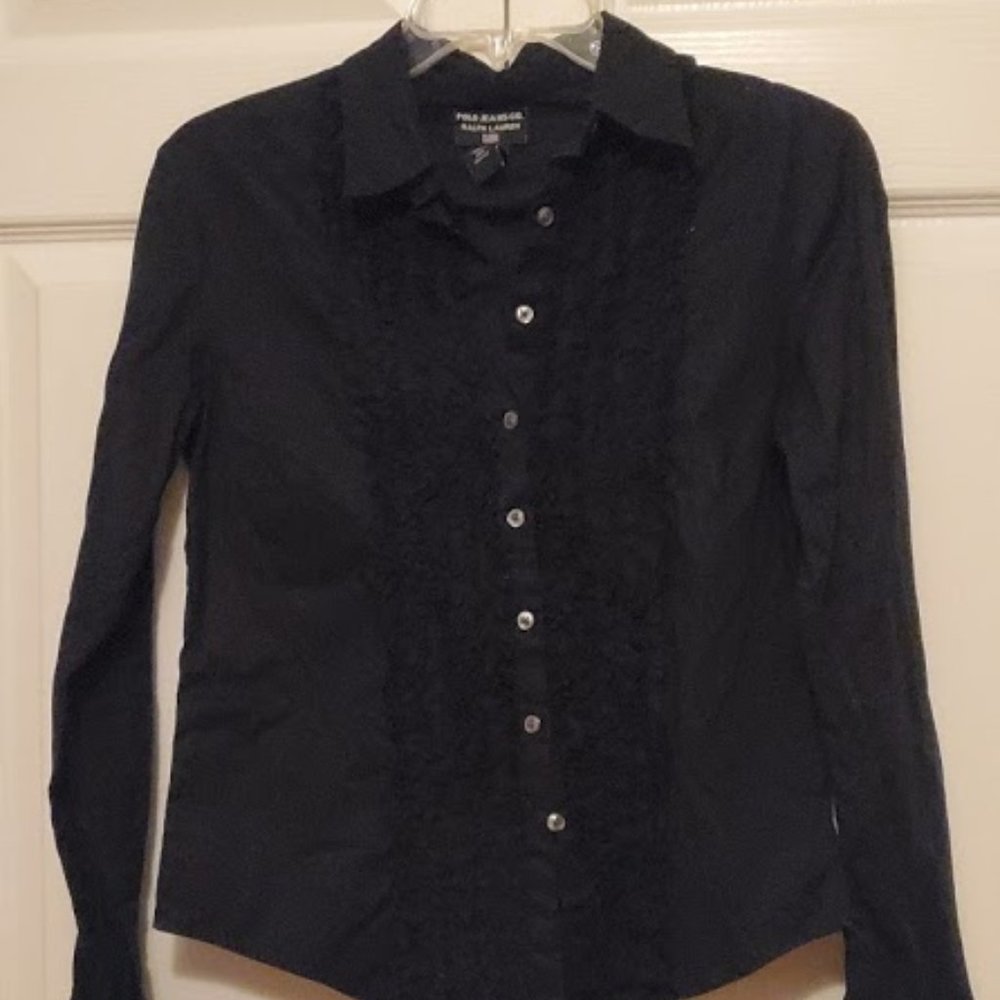 Polo by Ralph Lauren Ruffled Button Down